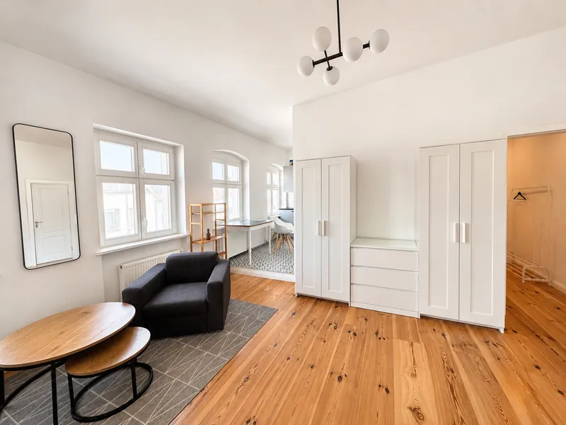 Möblierte 1-Zimmer-Wohnung | Berlin-Neukölln | Altbau — photo 1